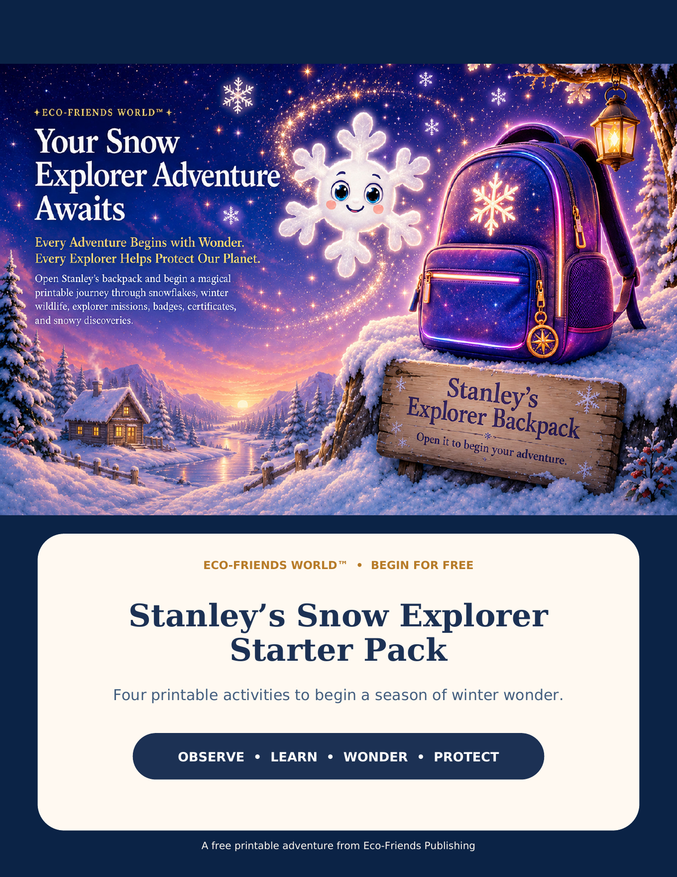 Cover of Stanley's Snow Explorer Starter Pack